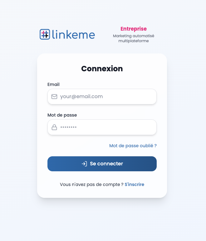 Linkeme enterprise platform